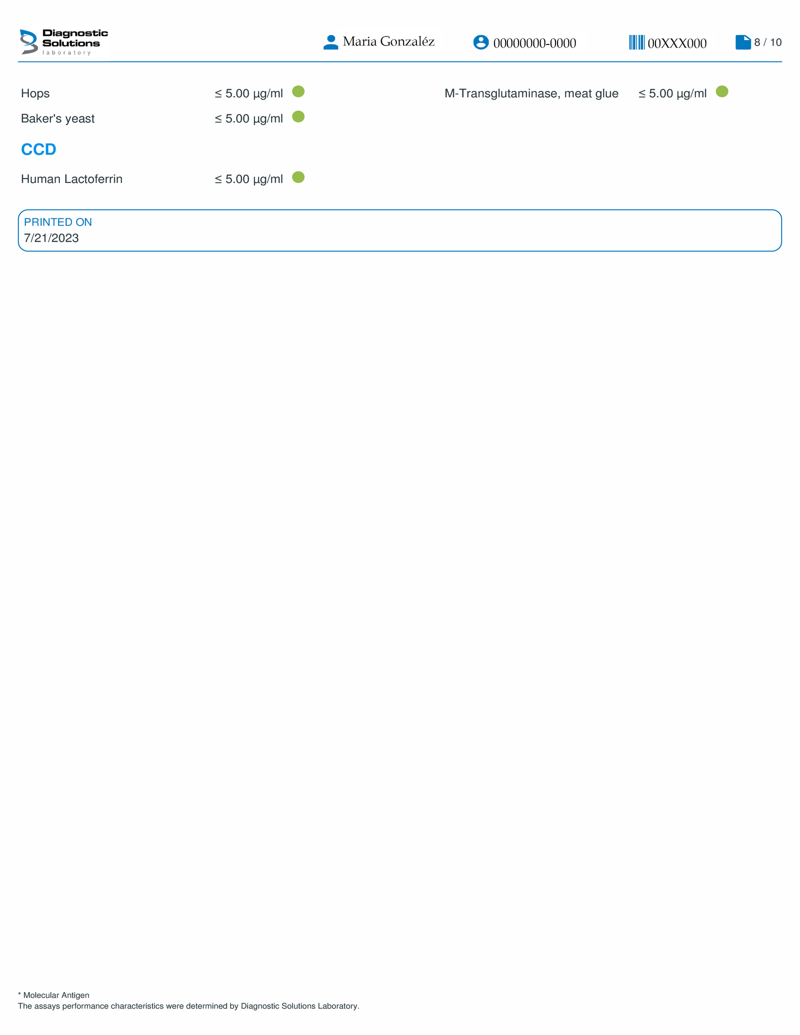 Test De Alergias Y Sensibilidades Alimentarias 25 Resultados 26