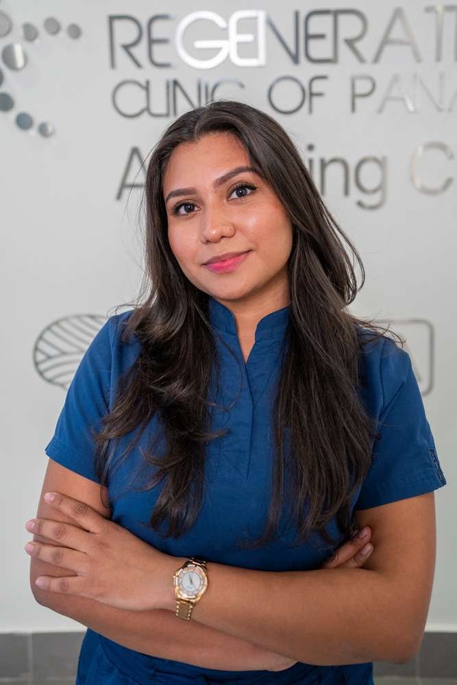 Madeleine Rodríguez Equipo de enfermera antiaging panama